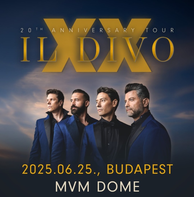 Il Divo koncert Budapesten a MVM Domeban - Jegyek a 2025-ös koncertre itt!