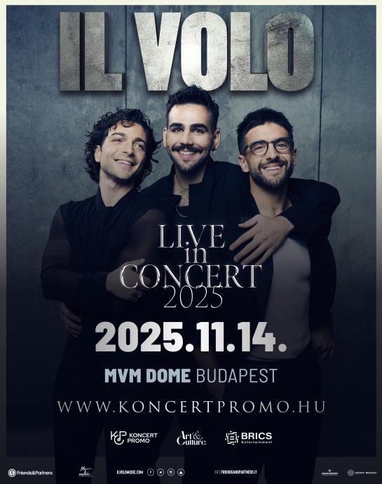 Újra Budapesten koncertezik az IL VOLO! Jegyek itt!